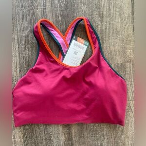 NWT Cotopaxi ‘Mari’ Crop Top. Raspberry color Sz XL